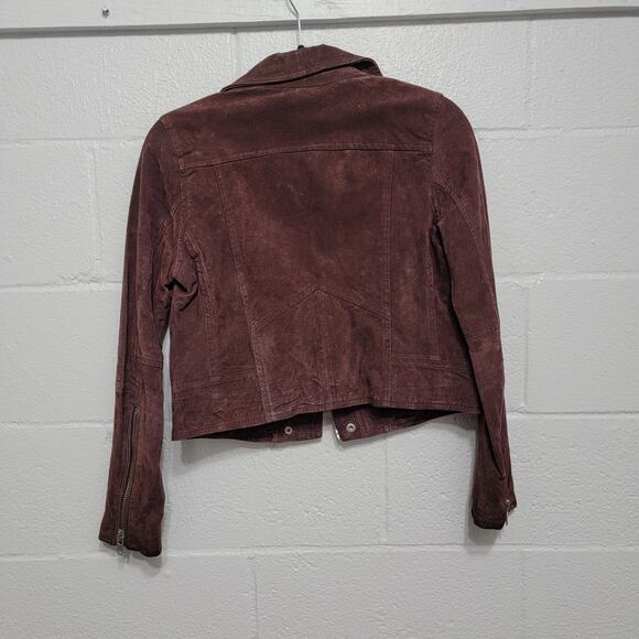 SL-8 Suede Moto Jacket XS - Picture 3 of 13
